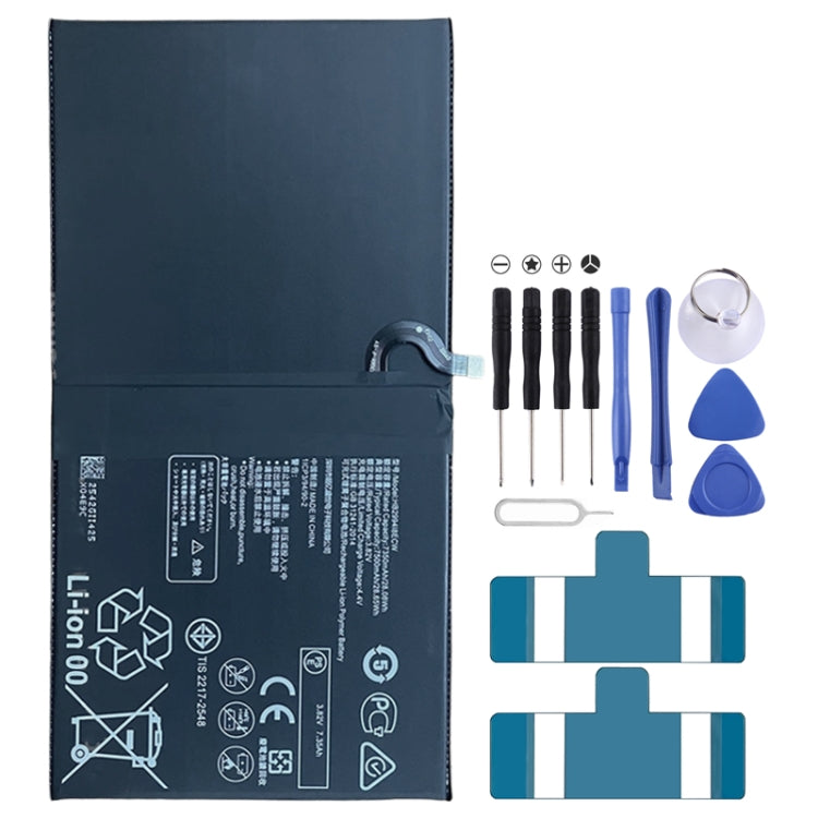 Sostituzione batteria 7500mAh per Huawei MediaPad M5 Lite 10 BAH2-W19 / M5 Pro 10.8 CMR-W19 CMR-AL09 CMR-AL19 BAH2-L09 HB299418ECW, For Huawei MediaPad M5 Lite 10 Sostituzione batteria 7500mAh per Huawei MediaPad M5 Lite 10 BAH2-W19 / M5 Pro 10.8 CMR-W19 CMR-AL09 CMR-AL19 BAH2-L09 HB299418ECW, For Huawei MediaPad M5 Lite 10